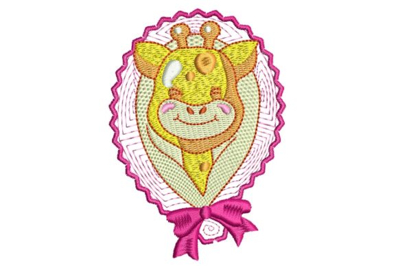 Baby Giraffe Pink: A Boutique Embroidery Review