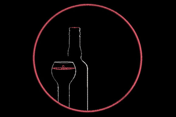 Review: Wine Glass and Bottle, Simplistic Design