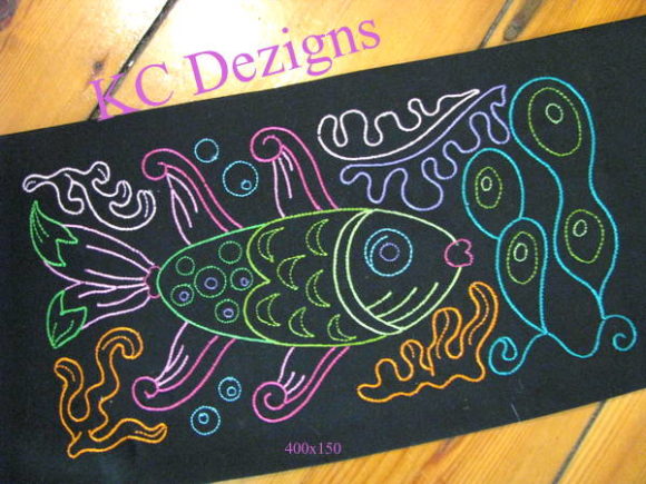 Reviewing Colourline Fish for Real Embroidery Projects