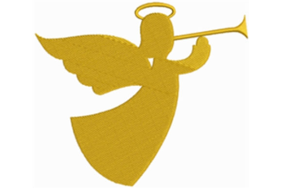 Trumpet Angel: A Festive Embroidery Review