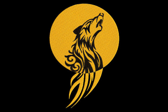 Wolf and Moon: A Minimalist Holiday Embroidery Review