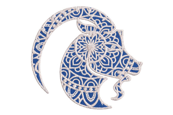 Zodiac Capricorn Mandala Style Design Review